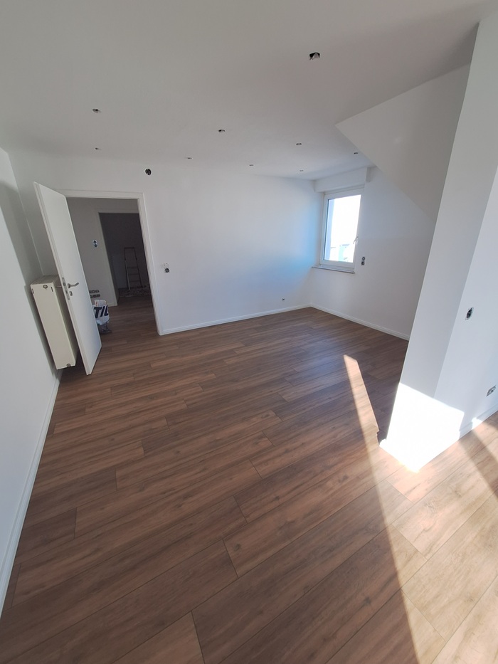 Renovierter Wohnraum